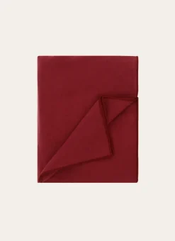 NAPPE COTON LIN FINITION BOURDON BRIQUE