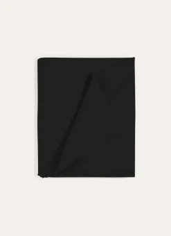 NAPPE COTON LIN FINITION BOURDON NOIR