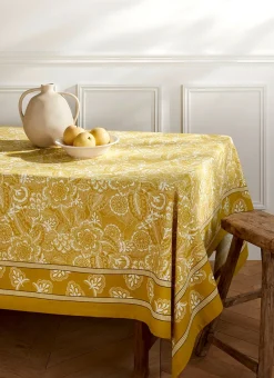 NAPPE EN COTON JADE VERT ANIS