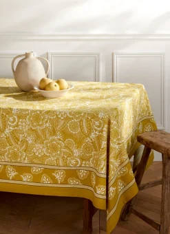 NAPPE EN COTON JADE VERT ANIS