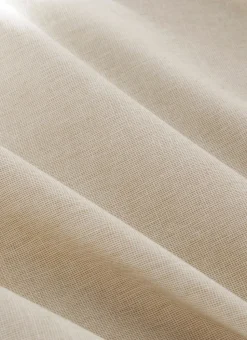 NAPPE ENDUITE EN COTON TEXTURÉ BEIGE