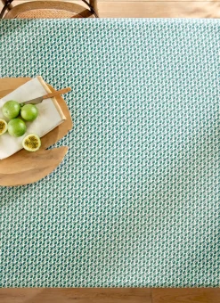 NAPPE ENDUITE IMPRIMÉ GRAINS DE CAFÉ VERT CEDRE