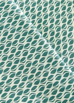 NAPPE ENDUITE IMPRIMÉ GRAINS DE CAFÉ VERT CEDRE