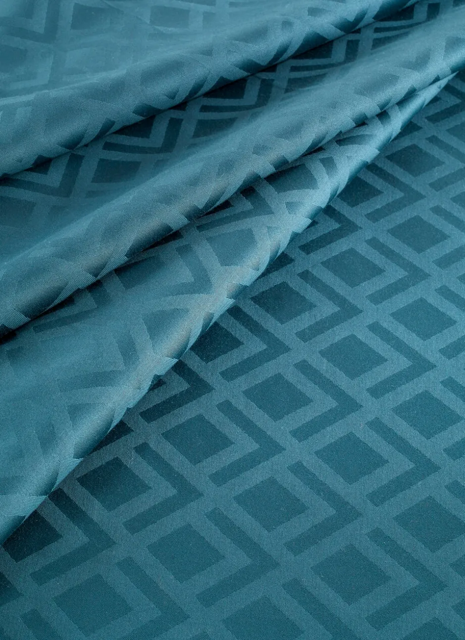 NAPPE EN JACQUARD DE COTON MALACHITE