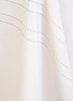 NAPPE RONDE POINÇON NANI BLANC