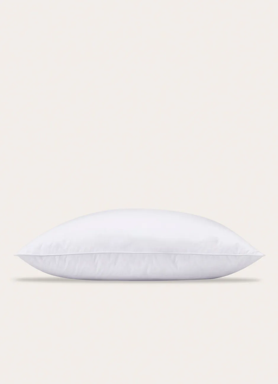 OREILLER DUNE MOELLEUX ET NATUREL ANTI-ACARIENS BLANC