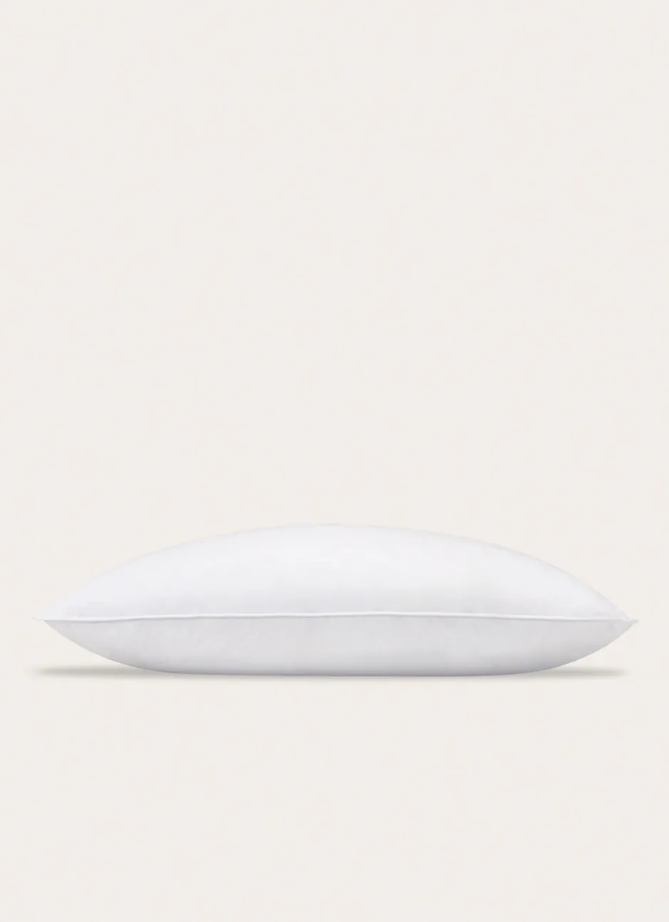 OREILLER DUNE MOELLEUX ET NATUREL ANTI-ACARIENS BLANC