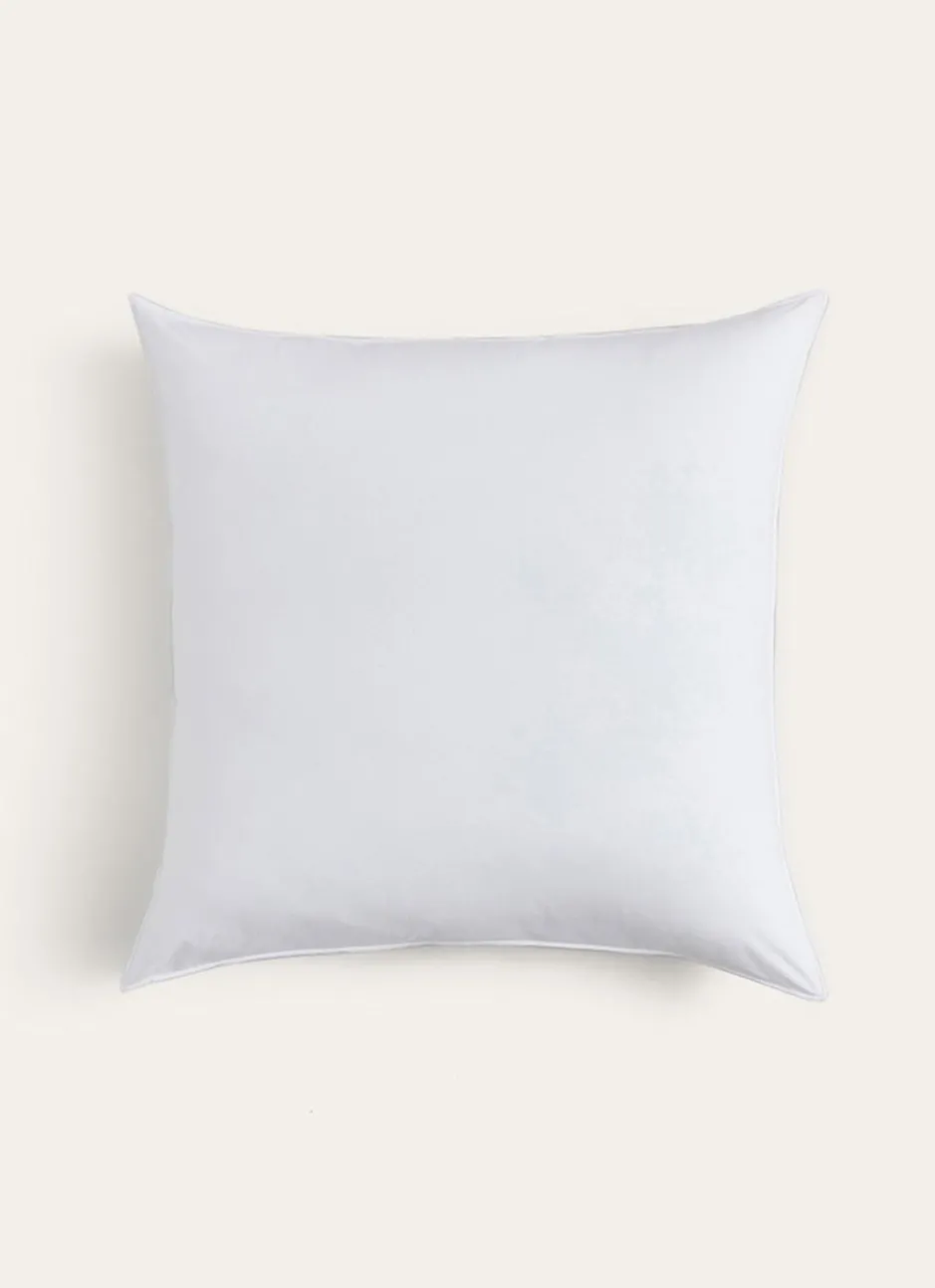 OREILLER EN PERCALE DE COTON PEIGNÉ BLANC