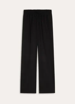 PANTALON EN COTON TWILL Noir