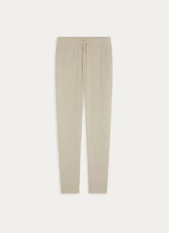 PANTALON EN MAILLE BEIGE
