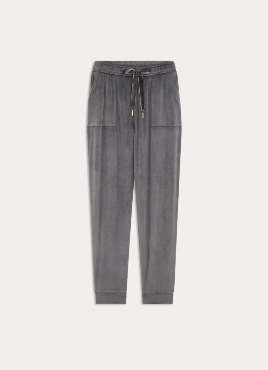 PANTALON EN VELOURS FONTE