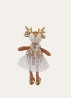 PELUCHE EN FORME DE BICHE BEIGE