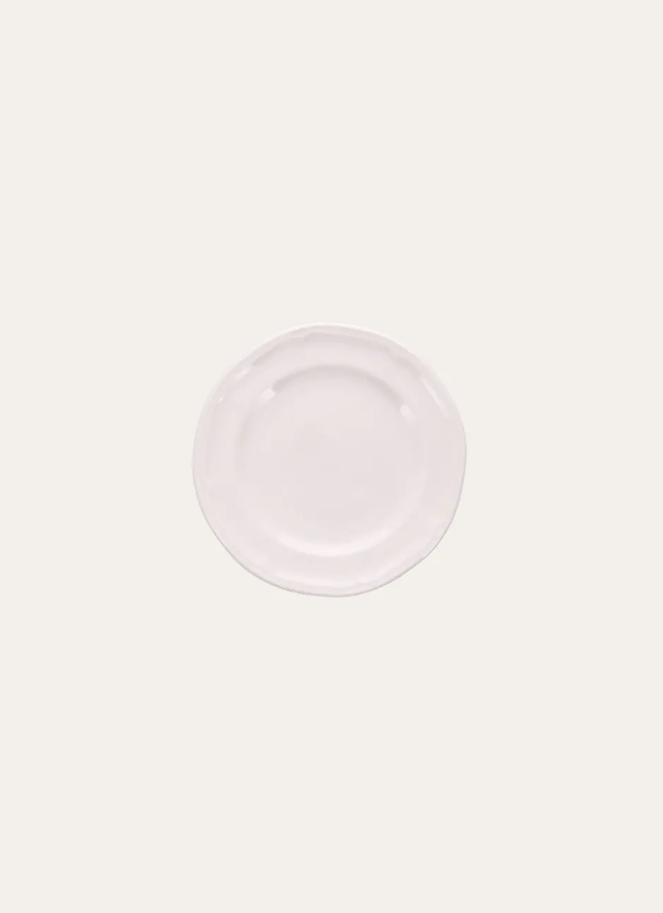 PETITE ASSIETTE EN PORCELAINE BLANC