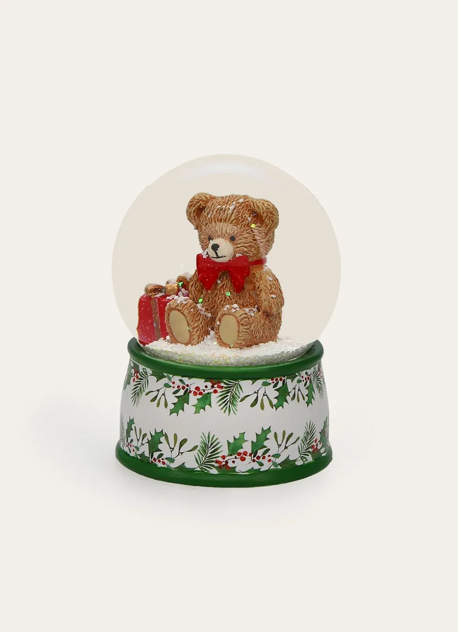 PETITE BOULE À NEIGE NOUNOURS MULTICOLORE