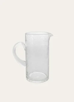 PICHET EN VERRE BULLÉ TEINTÉ TRANSPARENT