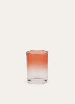 PORTE-BROSSE À DENTS EN VERRE DÉGRADÉ ORPHÉE ROSE/CORAIL