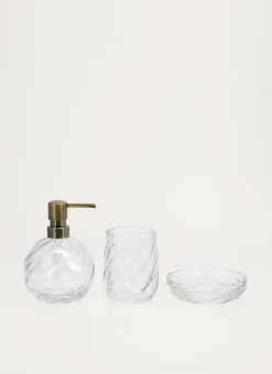 PORTE BROSSE À DENTS TRANSPARENT