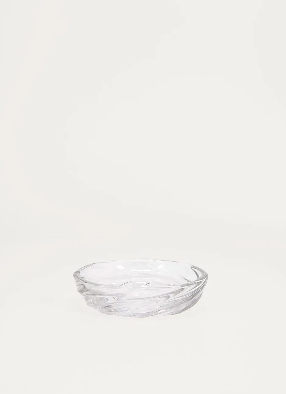 PORTE SAVON EN VERRE TRANSPARENT