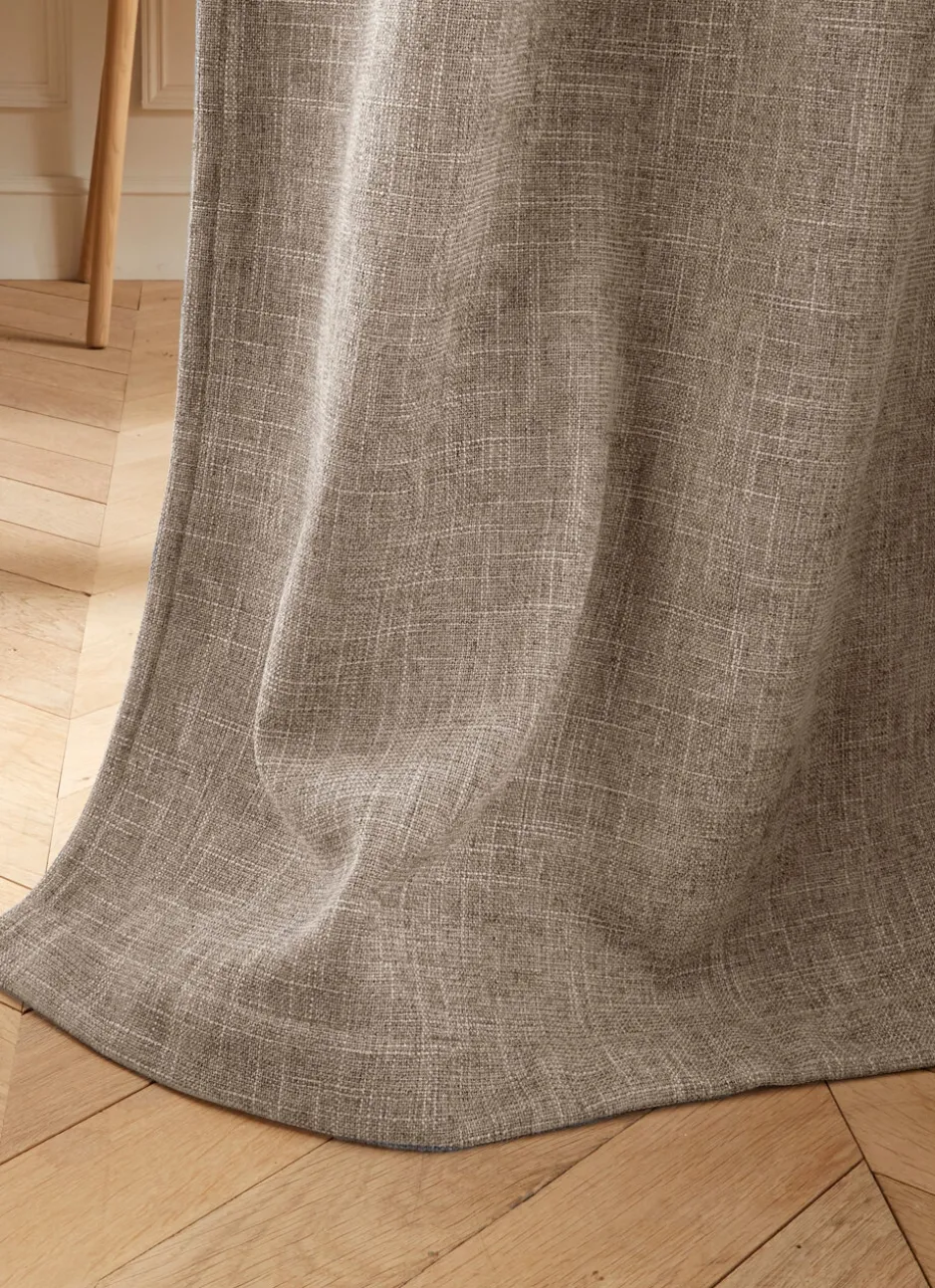 RIDEAU THERMIQUE GRANDE HAUTEUR OLIVIA BEIGE