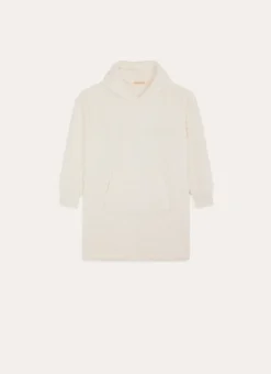ROBE D'INTÉRIEUR POLAIRE EMBOSSÉE CNOOD ECRU