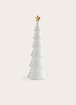 SAPIN EN CÉRAMIQUE À POSER BLANC