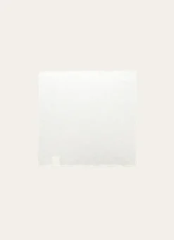 SERVIETTE DE TABLE EN COTON ET LIN BOURDON COLORÉ LAIT