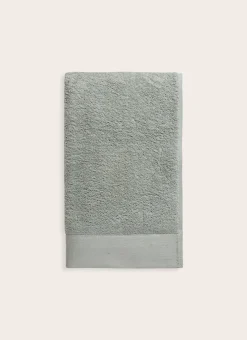SERVIETTE DE TOILETTE COTON MOELLEUX ZÉRO TORSION VERT TILLEUL