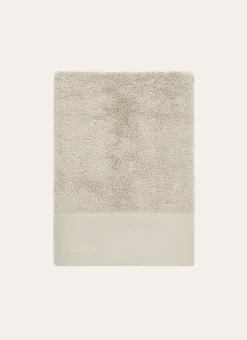 SERVIETTE DE TOILETTE COTON MOELLEUX ZÉRO TORSION GREGE