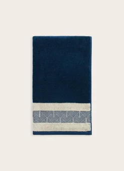 SERVIETTE DE TOILETTE ELSA MARINE