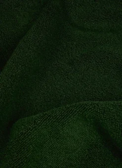 SERVIETTE DE TOILETTE LITEAU JACQUARD VÉGÉTAL vert