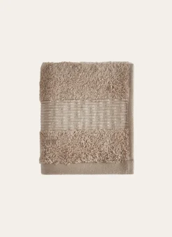 SERVIETTE INVITÉ COTON BIO JACQUARD GAUFRÉ 450GR LIN