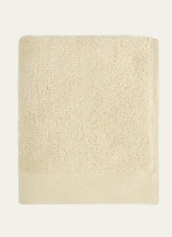 SERVIETTE INVITÉ COTON MOELLEUX ZÉRO TORSION BEIGE