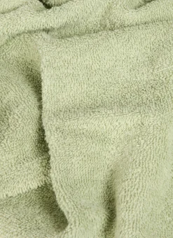 SERVIETTE INVITÉ EN COTON UNI BASIL VERT