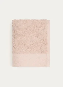 SERVIETTE INVITÉ JOSEPHINE EN VELOURS BEIGE