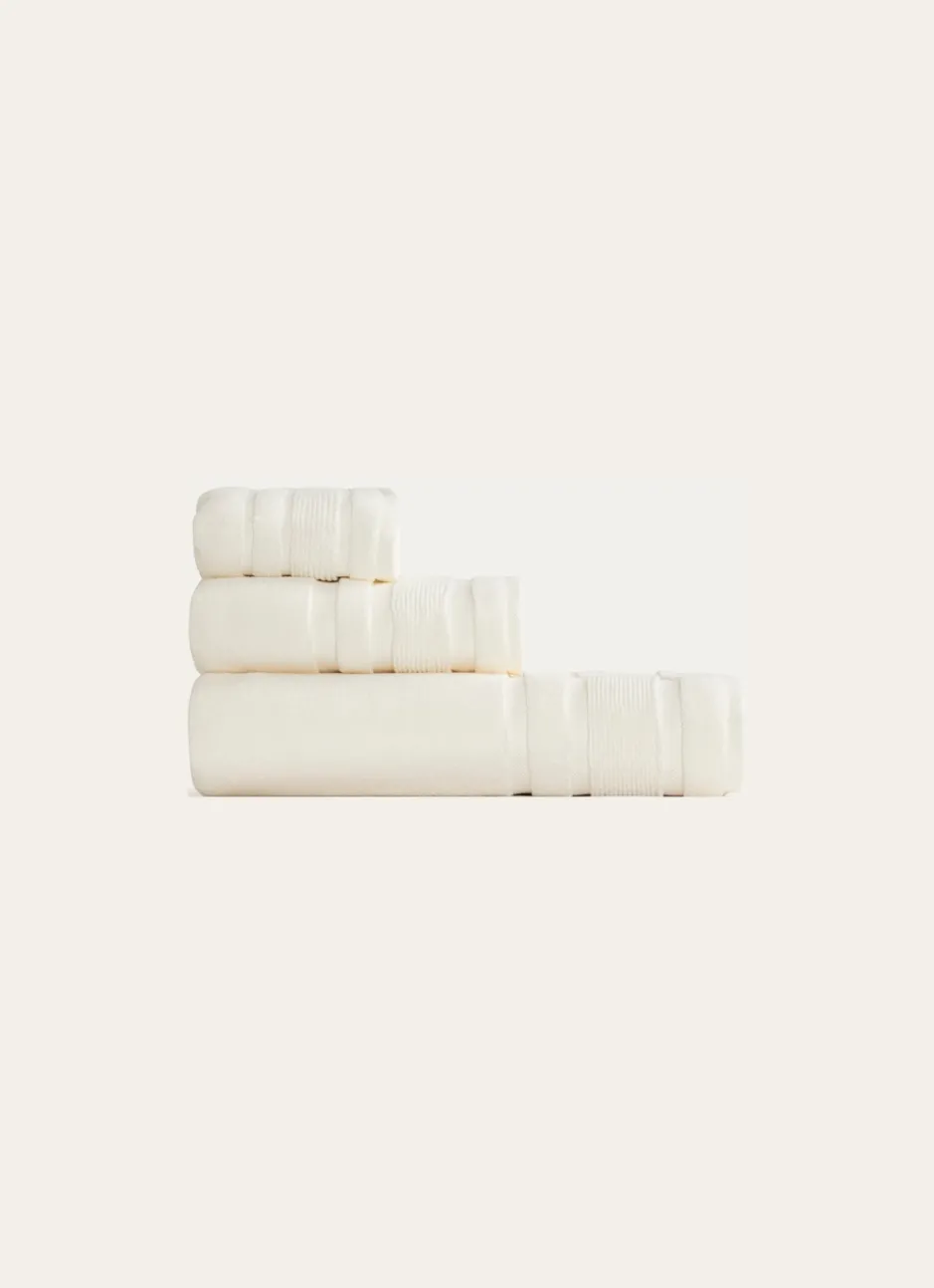 SERVIETTE INVITÉ MOELLEUSE LITEAU RAFFINÉ BEIGE