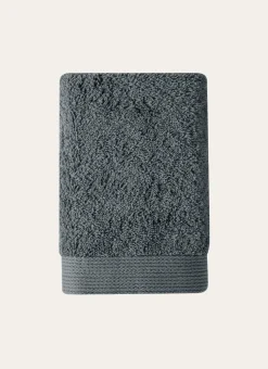 SERVIETTE INVITÉ UNIE EN COTON 500GR ARDOISE