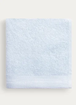 SERVIETTE INVITÉ UNIE EN COTON 500GR CIEL