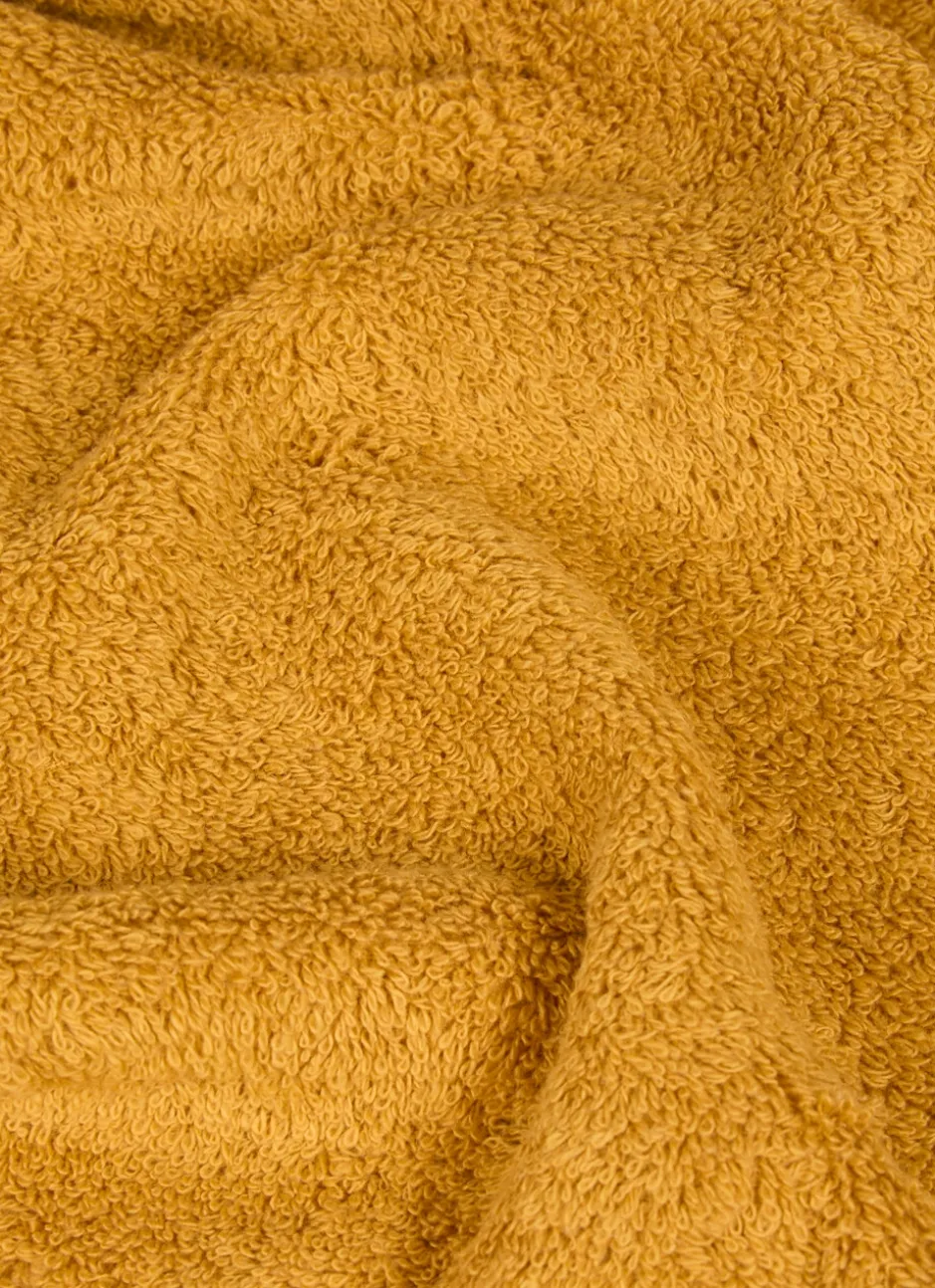 SERVIETTE INVITÉ UNIE EN COTON 500GR OCRE