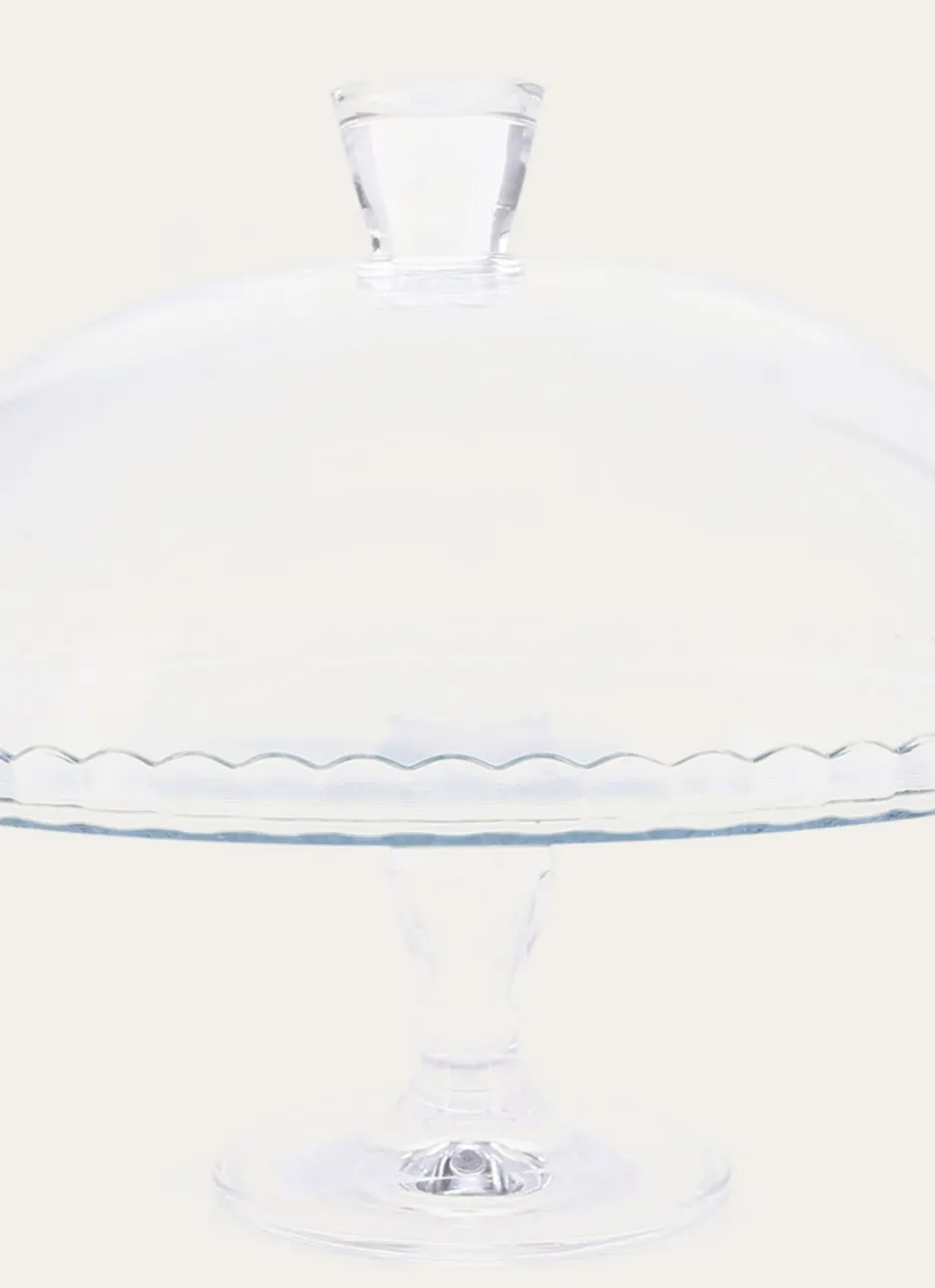 SERVITEUR À GÂTEAUX TRANSPARENT