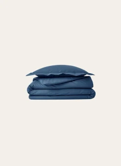 TAIE D'OREILLER UNIE EN PERCALE DE COTON JEAN