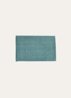 TAPIS DE BAIN CHENILLE BLEU CIEL