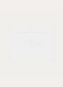 TAPIS DE BAIN COTON MOELLEUX ZÉRO TORSION BLANC