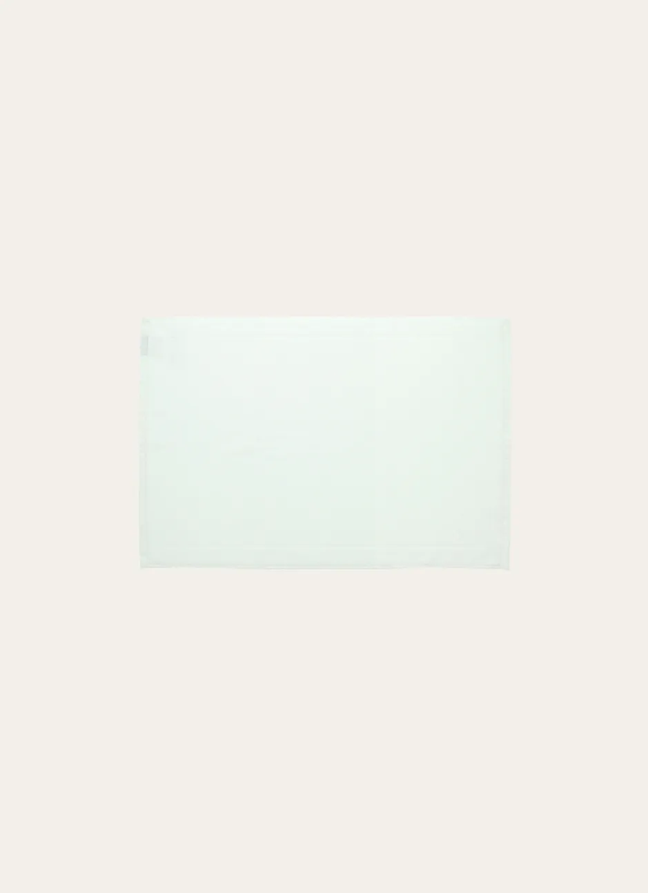 TAPIS DE BAIN EN COTON UNI 650GR BLANC