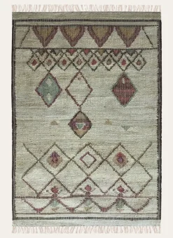 TAPIS ETHNIQUE EN JUTE ETHNIQUE