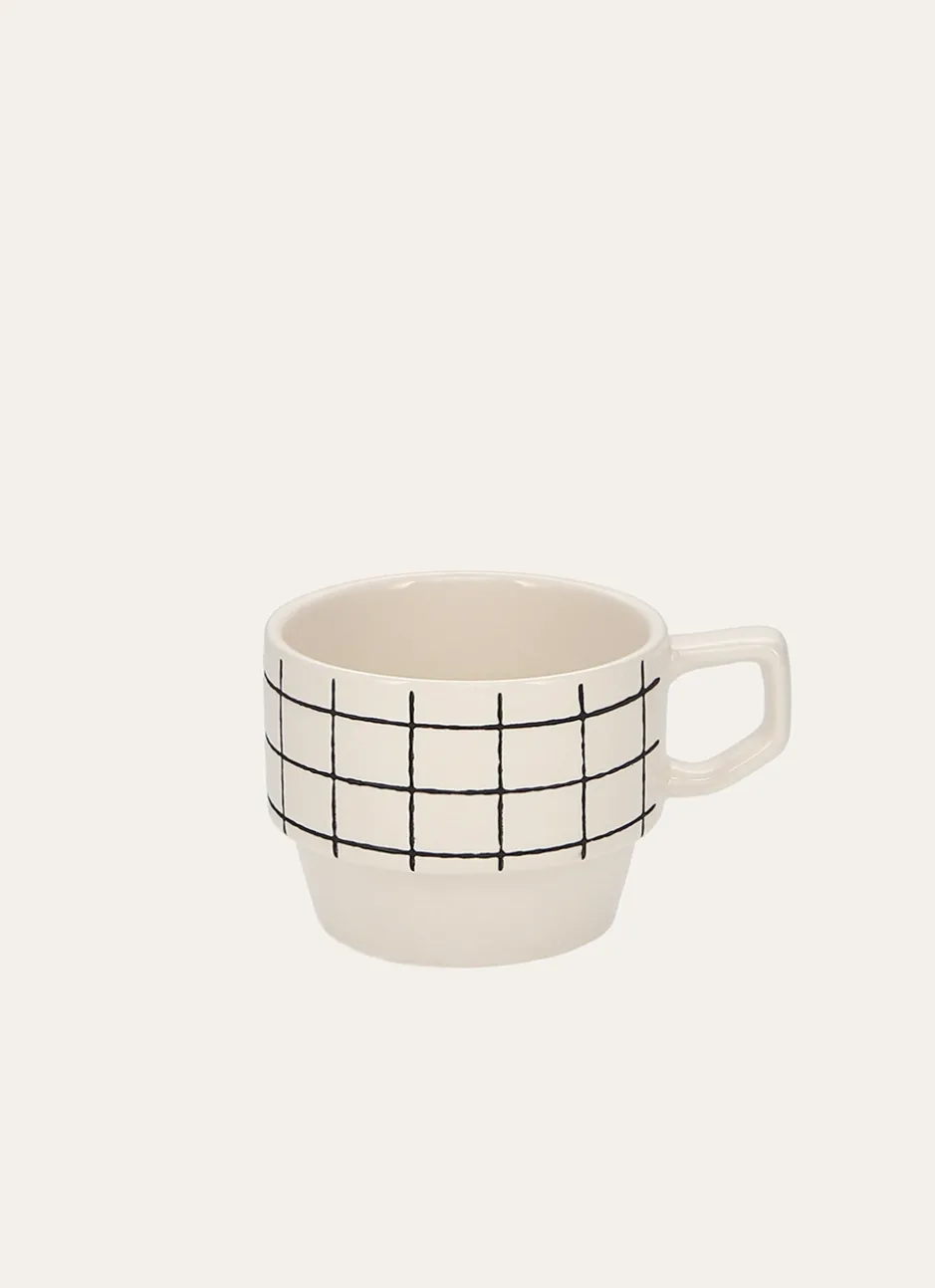 TASSE GEOM CRÈME