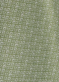 TORCHON EN COTON MINI MOTIFS KAKI