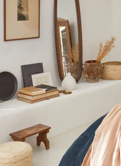 VASE SOLIFLORE EN GRÈS BLANC